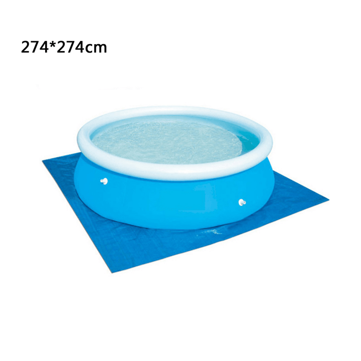 Fast Set Family Square Swimming Pool Sheet Cover for Outdoor Villa Garden Pool - MRSLM