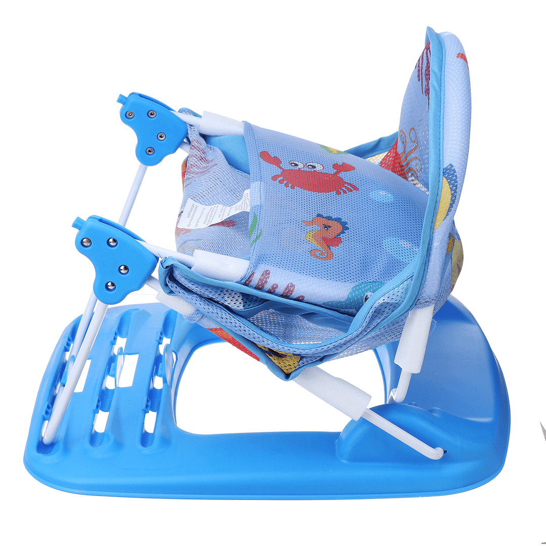 Baby Swing Seat Folding Portable Baby Bath Shower Chair for 0~12 Month Baby - MRSLM