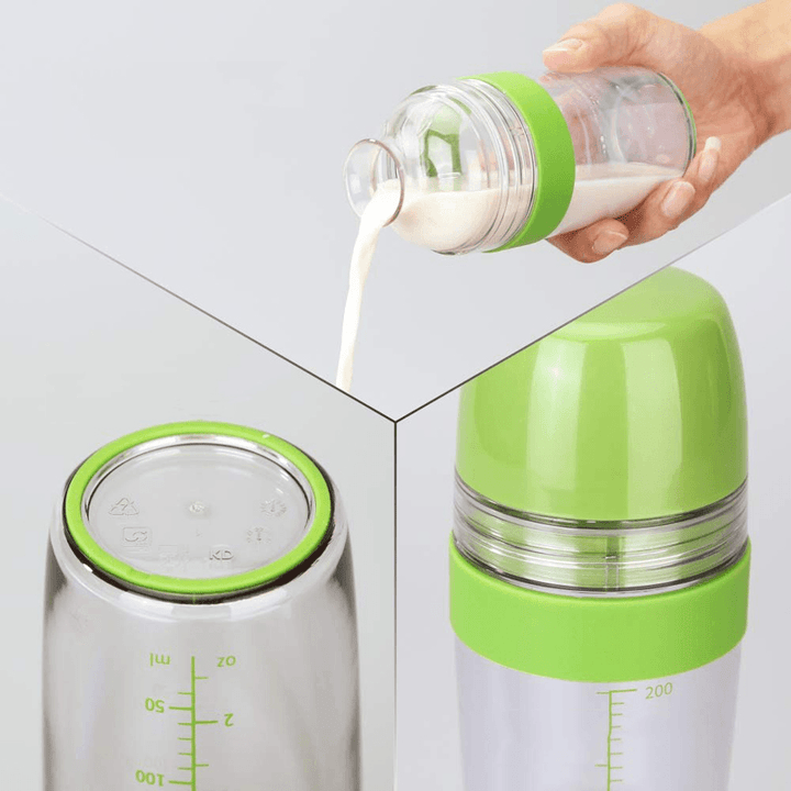 KITCHENDAO 2 in 1 Leak-Free Salad Dressing Bottle Shaker with Citrus Juicer - 250Ml - MRSLM