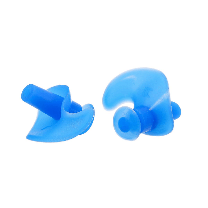 2 Pairs Kids Upgraded Silicone Swimming Earplugs Waterproof Reusable Silicone Ear Plugs for Swimming Showering Surfing Snorkeling and Other Water Sports - MRSLM