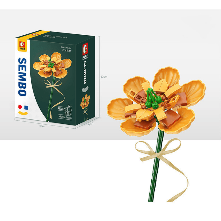 Bouquet Assembled Puzzle Building Block Toy - MRSLM