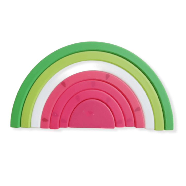 Silicone Rainbow Building Blocks Big Block Educational Toys - MRSLM