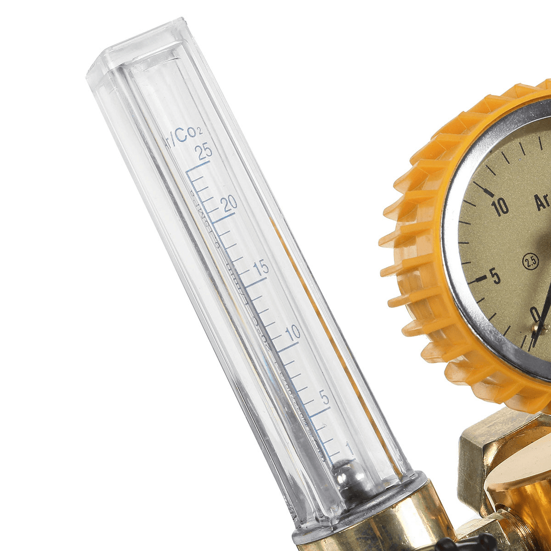 Argon Pressure Reducing Regulator Pressure Gauge 2 Tube Mig Tig Flow Meter Control Valve - MRSLM