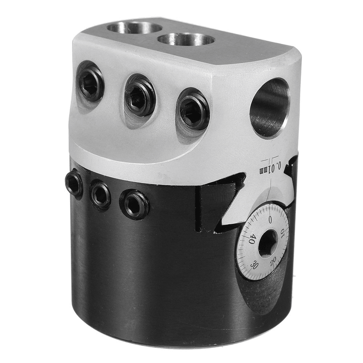 Machifit F1 1/2 Inch 50Mm Boring Head Lathe Milling Tool Holder for 1/2 Inch Boring Bar Lathe Tools - MRSLM