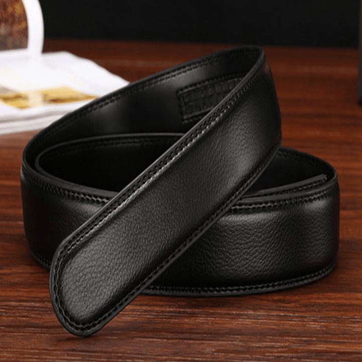 Men PU Leather Wear-Resistant 120CM Pin Buckle Retro Wild Casual Jeans Suits Belt - MRSLM