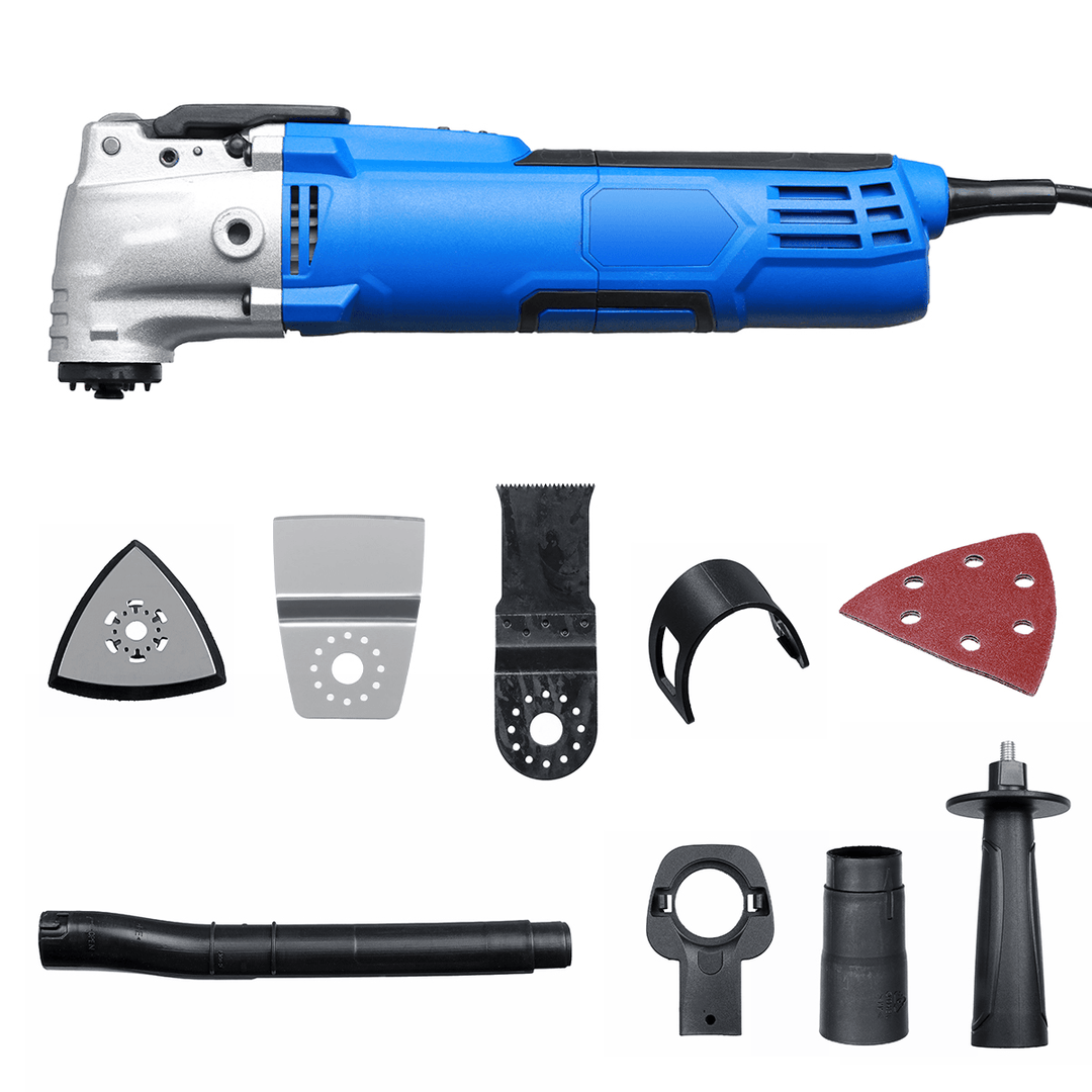 220V Electric Polisher Cutter Trimmer Electric Saw Renovator Tool Woodworking Oscillating Tool - MRSLM