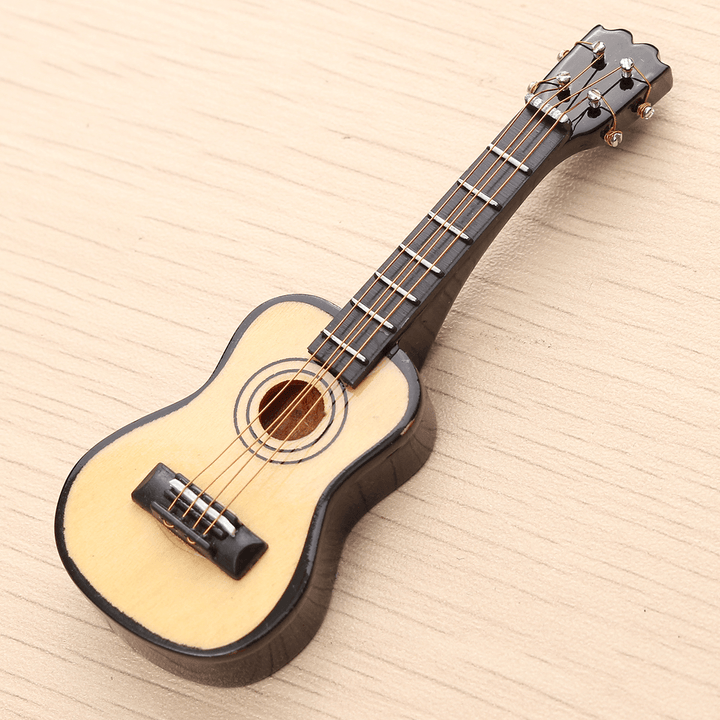 1/12 Scale Dollhouse Miniature Guitar Accessories Instrument DIY Part for Dollhouse - MRSLM