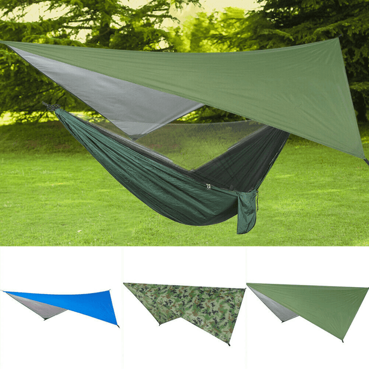 Waterproof Large Camping Tent Tarp Shelter Hammock Cover Lightweight Rain Shelter - MRSLM