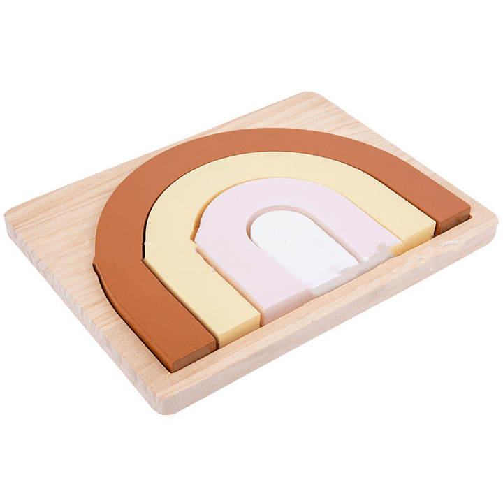 Solid Wood Rrainbow Blocks Imposition - MRSLM