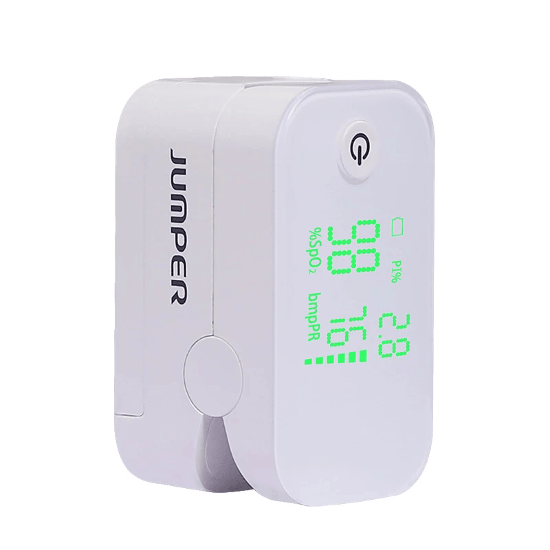 Wireless Bluetooth Finger Pulse Oximeter HD LED Display Fingertip Pulsioximetro Suit for Android Iso Phone APP - MRSLM