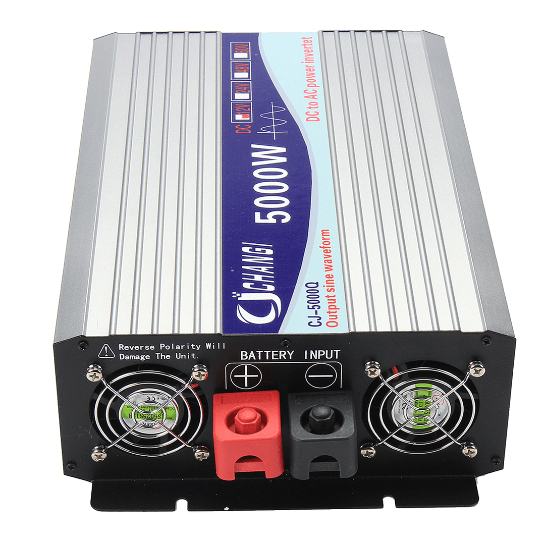 60HZ Inverter Intelligent Solar Pure Sine Wave Inverter DC 12V/24V to AC 110V 3000W/4000W/5000W/6000W Power Converter - MRSLM