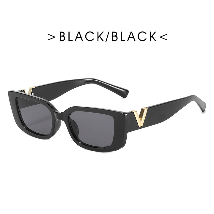 Men'S Hip Hop Drop Jelly Color Small Frame Sunglasses - MRSLM