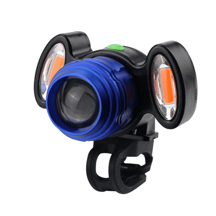 XANES 800LM T6 Bicycle Warning Light Zoomable IPX6 Waterproof Bike Front Light 4 Modes USB Charging - MRSLM