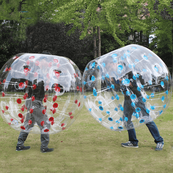 Outdoor Air Bubble Ball 0.8Mm PVC 100Cm Air Bumper Ball Soccer Body Zorb Ball Swimming Pool Game - MRSLM