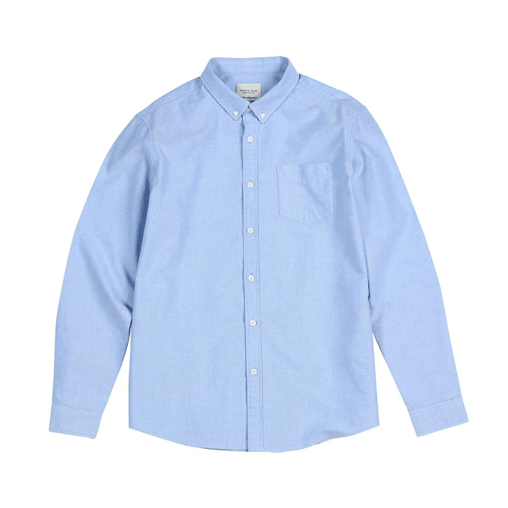 Spring New Cotton Shirt Men'S Bottoming Oxford Shirt - MRSLM