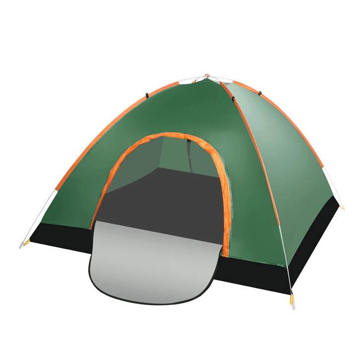 Ipree® 3-4 Person Double Door Automatic Instant Camping Tent Double Layer Waterproof Tent for Hiking Travelling - MRSLM