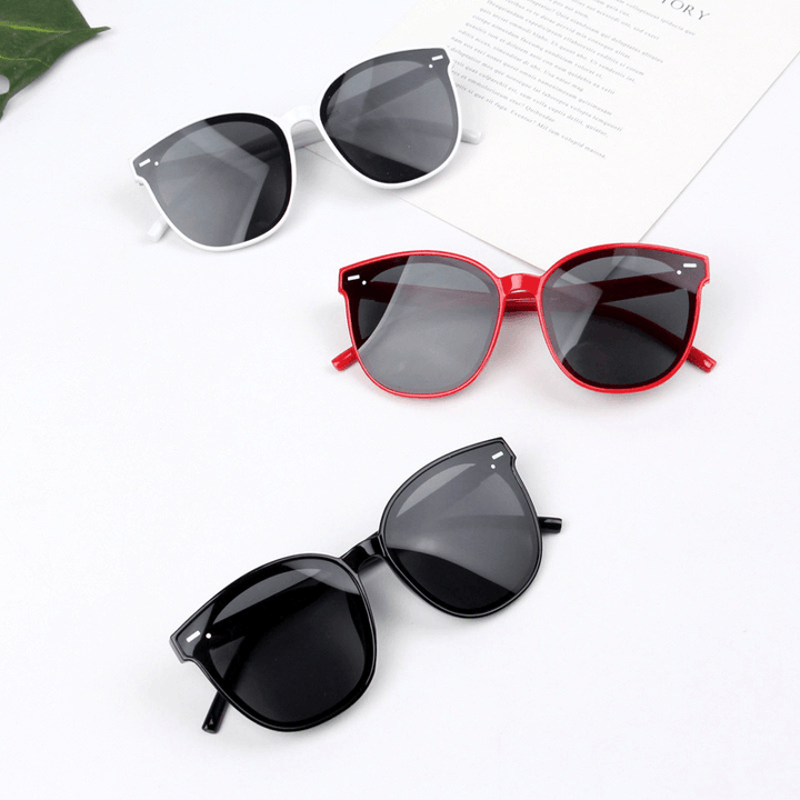 Children'S Sunglasses Big Frame Baby Trendy Sunglasses - MRSLM