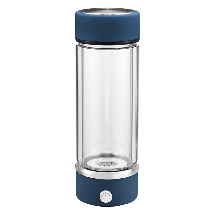 Ipree® 420Ml Water Bottle Health Glass 1500PPB SPE Membrane Quantum Hydrogen-Rich USB Water Cup - MRSLM