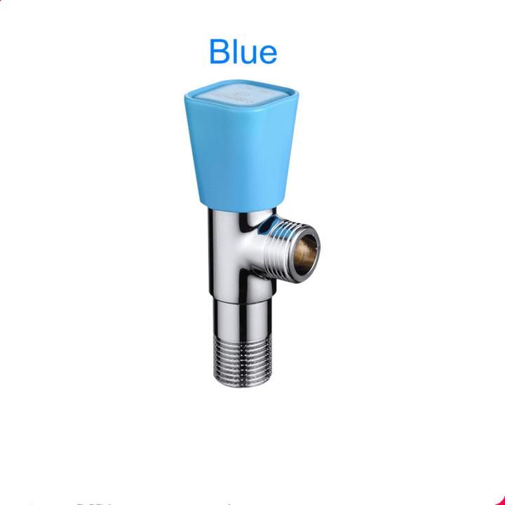 Fine Copper Angle Valve Cold Hot Water Universal Bathroom Kitchen Valve Eight-Character Fashion Design - MRSLM