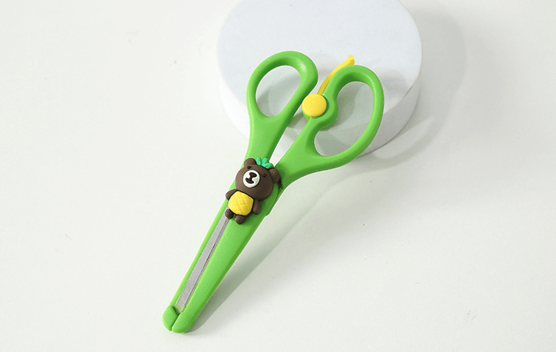 Cute Animal Kindergarten Paper-Cutting Safety Kids Paper-Cutting Knife - MRSLM