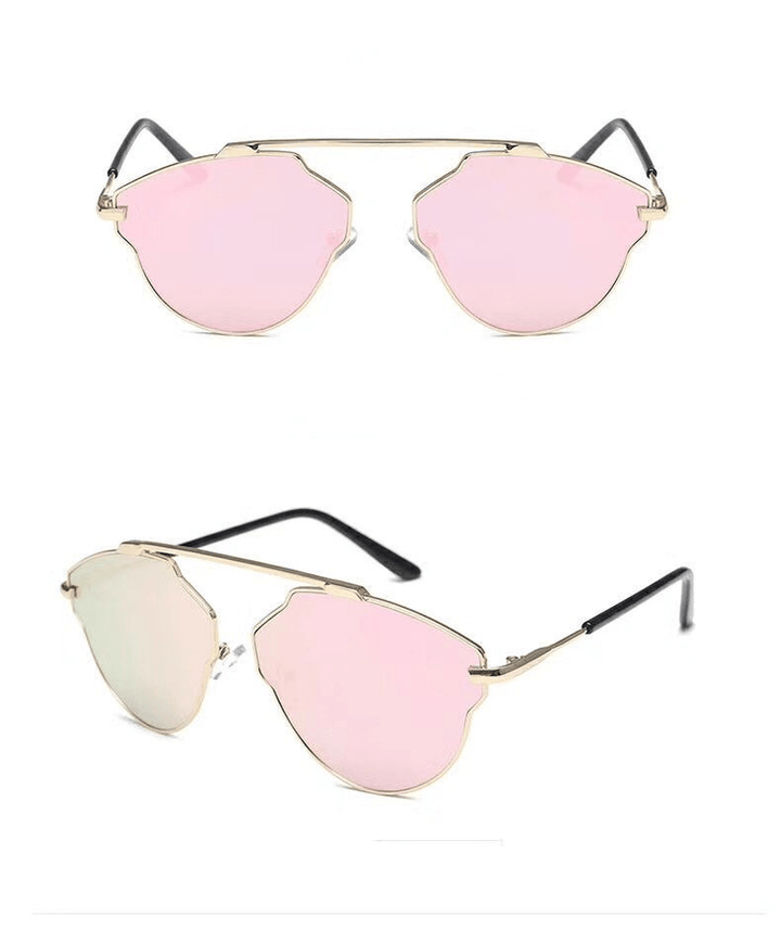 Same Sunglasses Female Transparent Sunglasses Jelly Color Thin Glasses - MRSLM