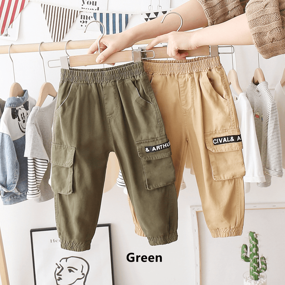 Spring and Autumn All-Match Casual Pants Western Style Tooling Pants - MRSLM