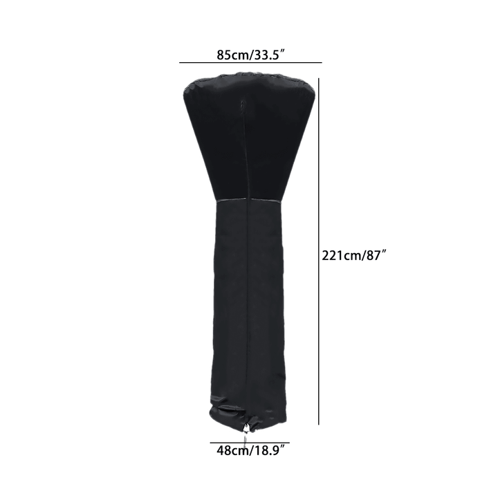 Outdoor Garden Patio Heater Dust Protective Cover Waterproof Furniture Protector Winter Heater Cover 210D Oxford Cloth - MRSLM