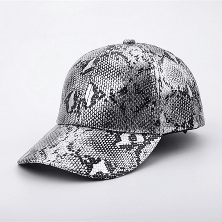 Fashionable New Snake Print Baseball Hat - MRSLM