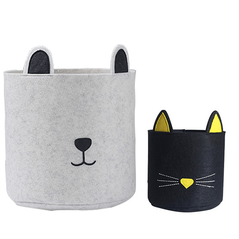 Cartoon Dog Felt Storage Bin - MRSLM