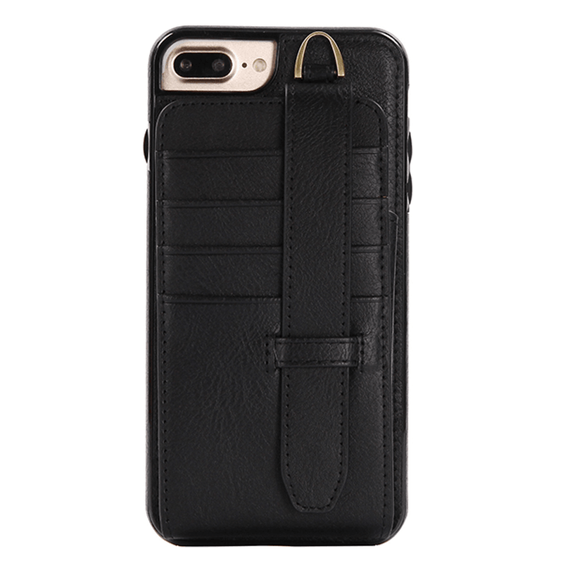 Genuine Leather Multifunctional Iphone6/6S/6 Plus/6S Plus/7/7 plus Case Wallet Card Holder Phone Bag - MRSLM