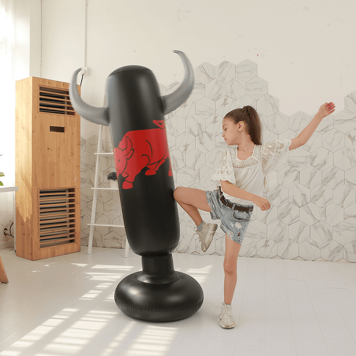 Inflate Standing Boxing Punch Bag Parent-Child Home Sports Taekwondo Training Fitness Exercise Tools - MRSLM