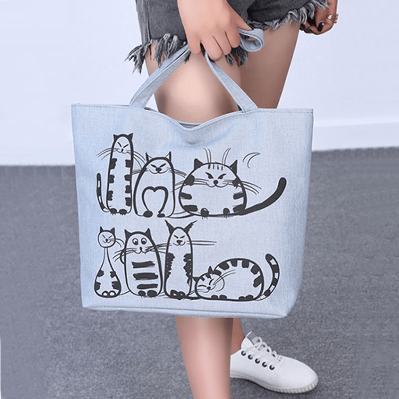 Women Large Capacity Handbag Cute Bag Shoulder Bag - MRSLM