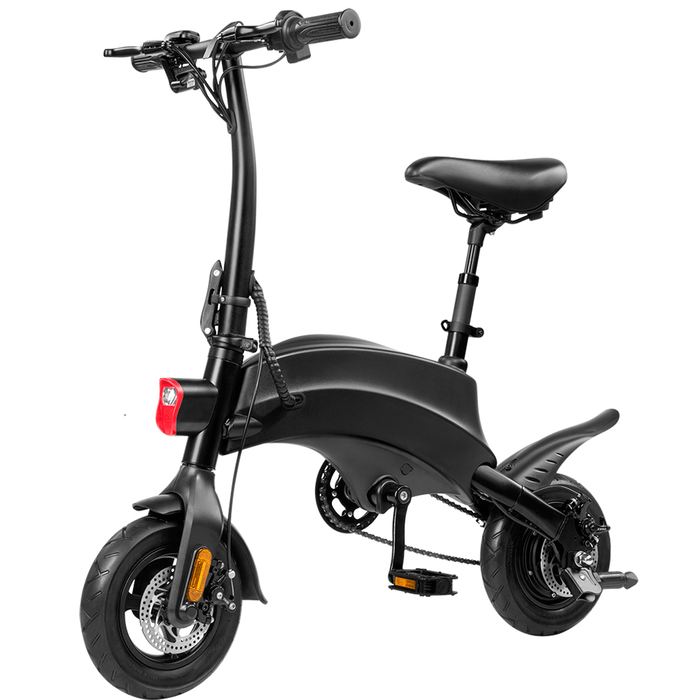 DYU S2 350W 10Ah 36V 10In Folding Moped Bicycle 25Km/H Top Speed 40Km Max Mileage Electric Bike City E Bike - MRSLM