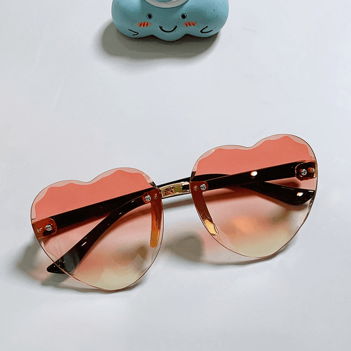 Women'S Heart-Shaped Summer UV Protection Sunglasses - MRSLM