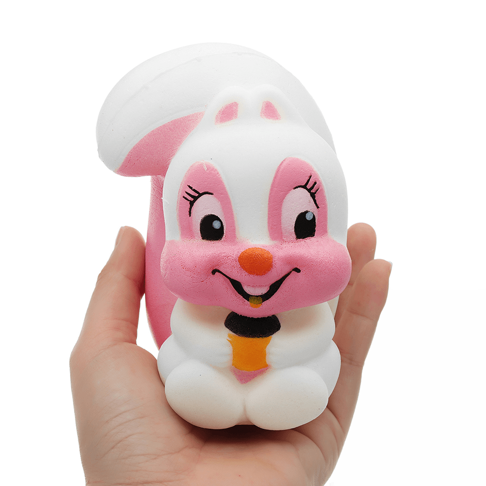 Squishy Squirrel Kawaii Animal Slow Rising Toy 12Cm Cartoon Doll Gift Collection - MRSLM