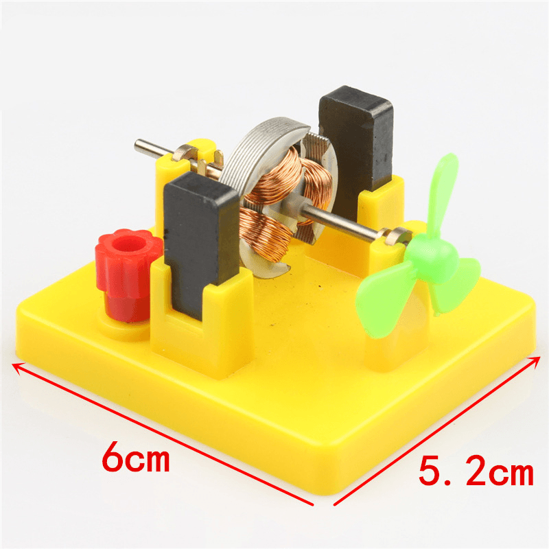 Small Electric Motor Model, Small Windmill, Physical Electromagnetic Teaching Aids and Learning Tools - MRSLM