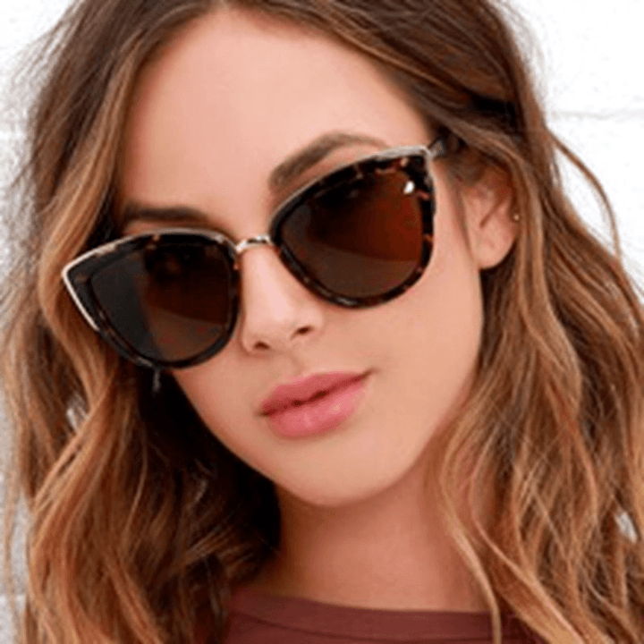 Personalized Cat-Eye Fashion Explosion-Proof Sunglasses UV Protection Ladies Sunglasses - MRSLM