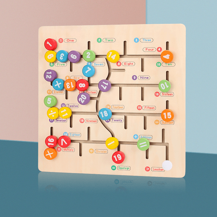 Cognitive Maze to Find a Place Educational Toy - MRSLM