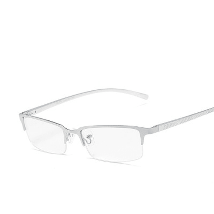 Metal Flat Mirror Retro Men'S Frame Goggles - MRSLM