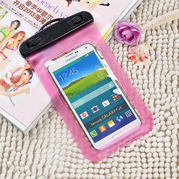 Cell Phone Waterproof Cover Universal Under Water Bag Transparent Touchscreen Mobile Phone Pouch - MRSLM