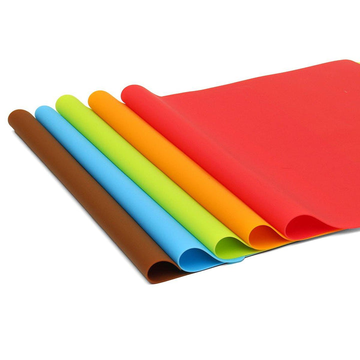 Silicone Extra Large Thick Baking Mat Oven Tray Liner Cake Pizza Pie Bakeware Nonstick Rolling Sheet - MRSLM