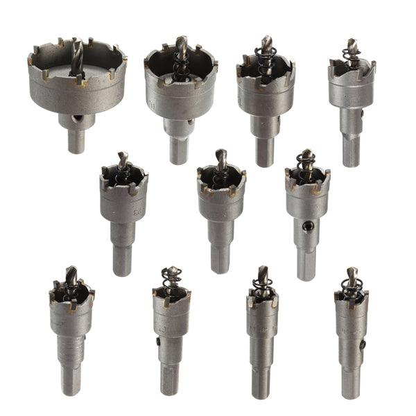 16-50mm Carbide Tip Drill Bit Metal Wood Alloy Cutter Hole Saw Tool - MRSLM