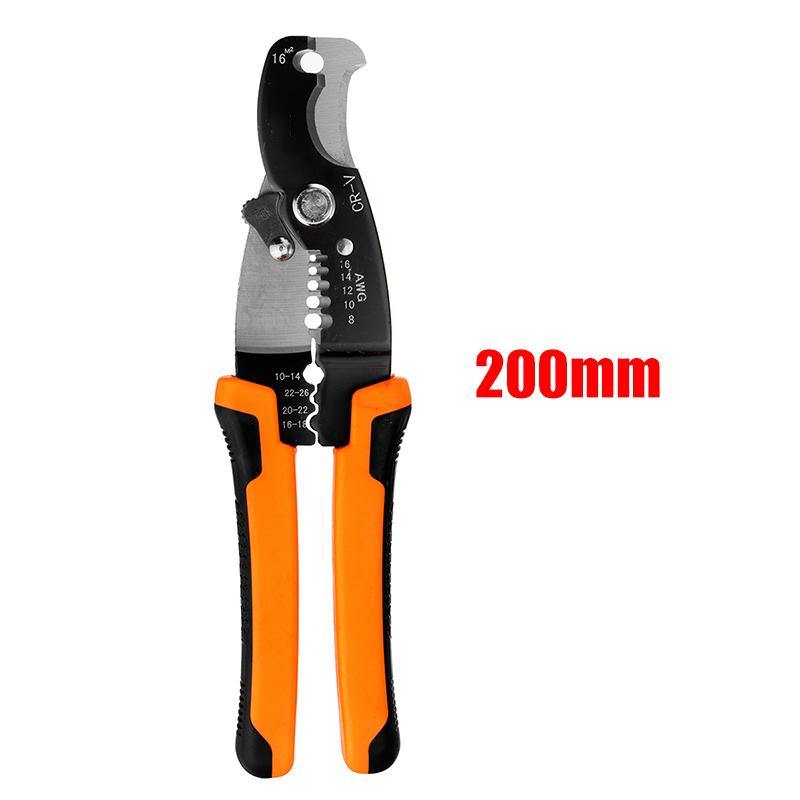 Multifunctional Cable Crimper Electric Wire Stripper Cutter Scissor Pliers - MRSLM