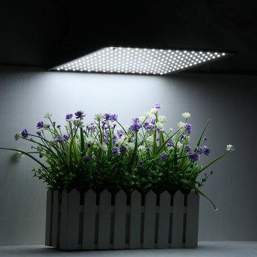 225LED Grow Light White Lamp Ultrathin Panel Hydroponics Indoor Plant Veg Flower AC85-265V - MRSLM