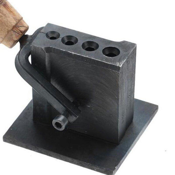 Metal Molding Grooove Ingot Mould Jewelry Tools Size Adjustable Jewelry Tools Oil Grooove Chisel Wooden Hand - MRSLM