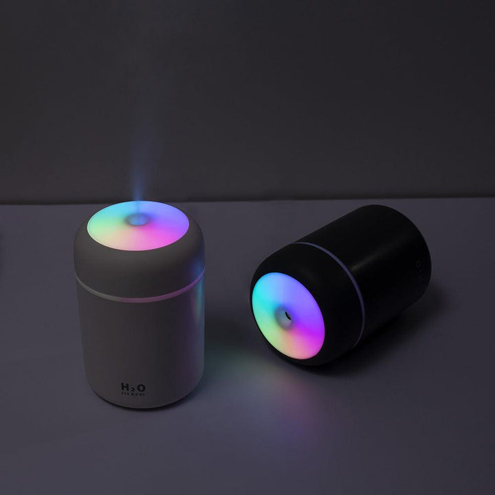 300ml Ultrasonic Electric Air Aroma Diffuser Humidifier 2 Modes LED Night Light for Home Office - MRSLM