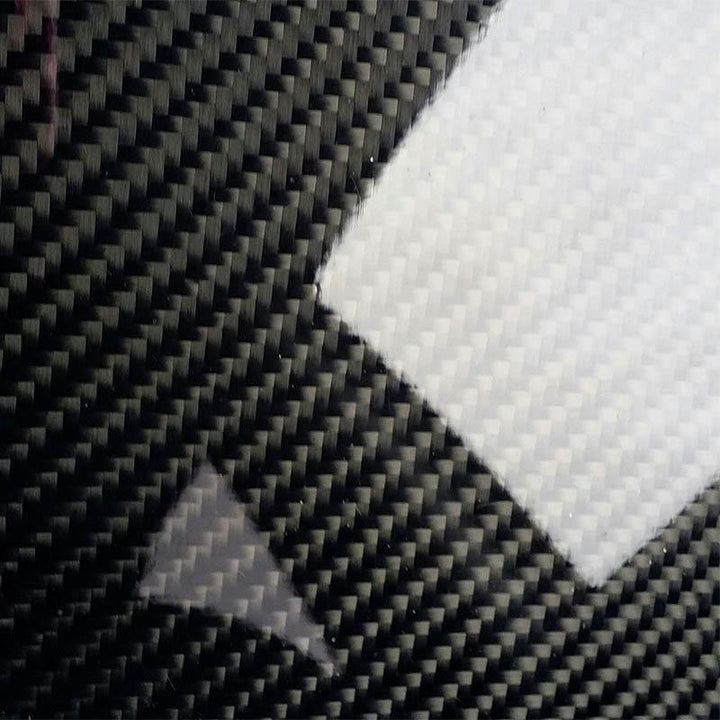 200x300x(0.5-5)mm 3K Black Plain Weave Carbon Fiber Plate Sheet Glossy Carbon Fiber Board Panel High Composite RC Material - MRSLM