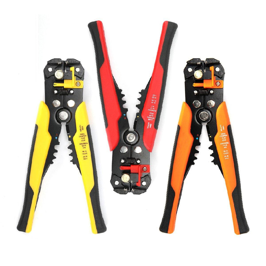 8" Self-Adjustable Automatic Cable Wire Crimper Crimping Stripper Plier Cutter - MRSLM