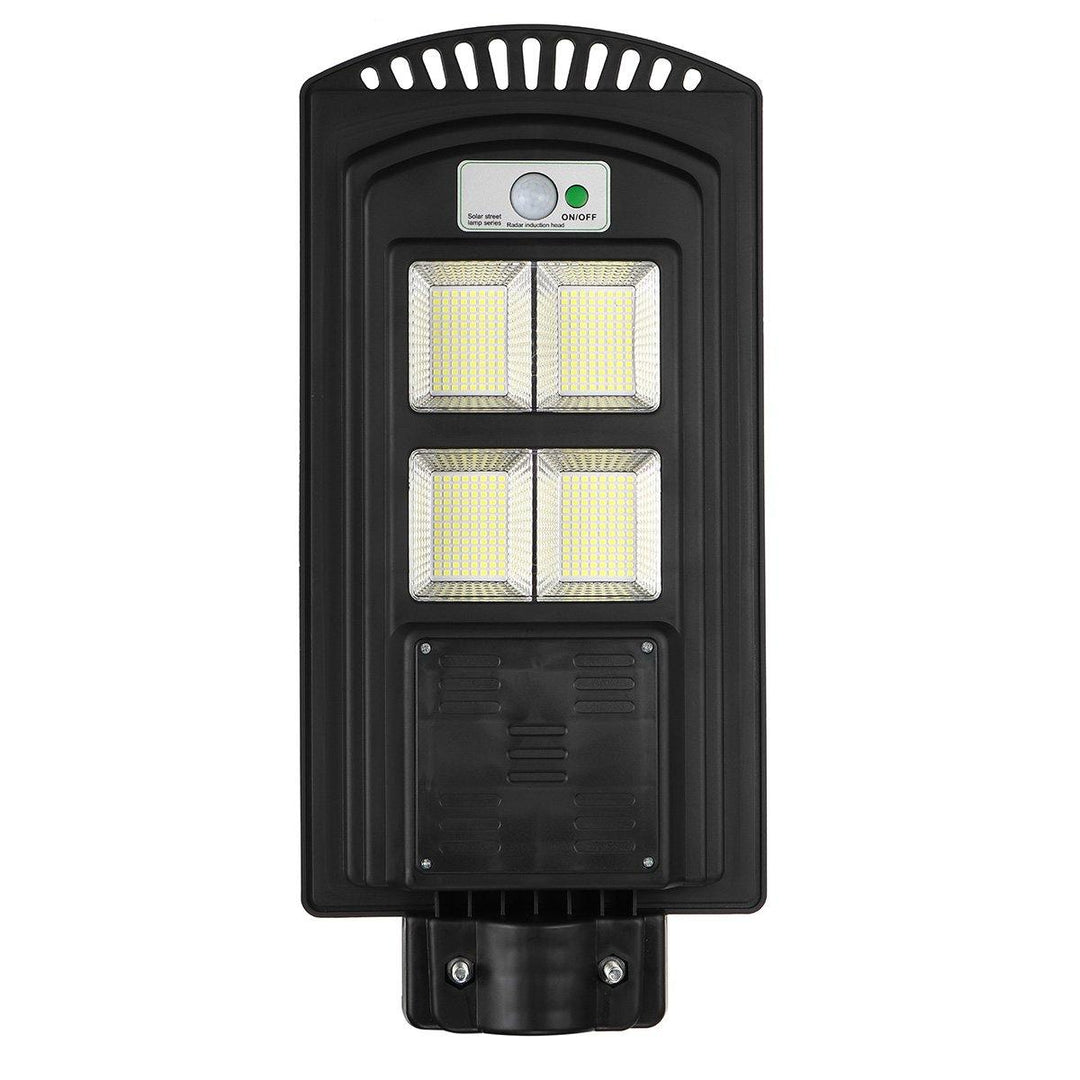 500-2500W 208-624 LED Solar Street Light PIR Motion Sensor Wall Lamp with Remote - MRSLM