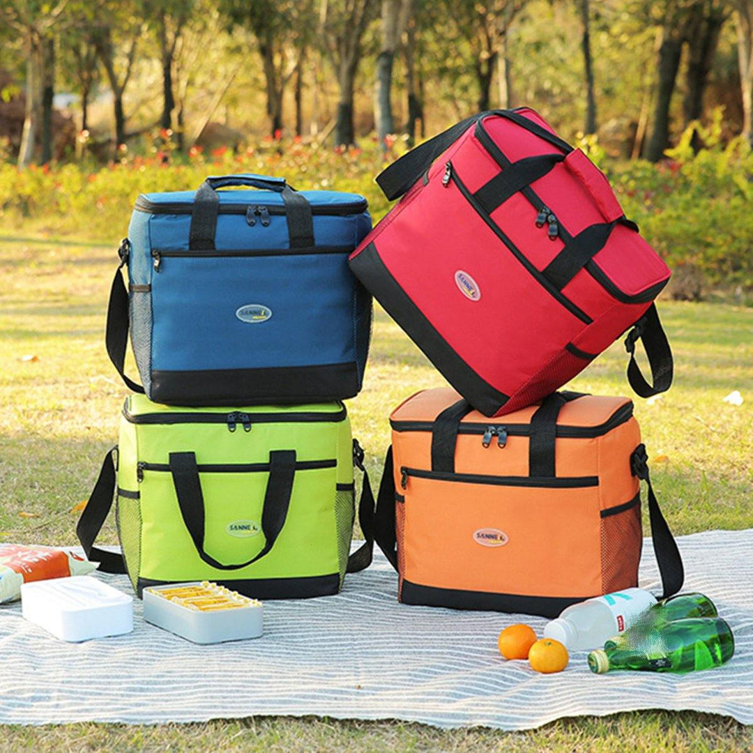 Insulated Cooler Handbag Waterproof Outdoor Picnic Lunch Bag Storage Carry Case - MRSLM